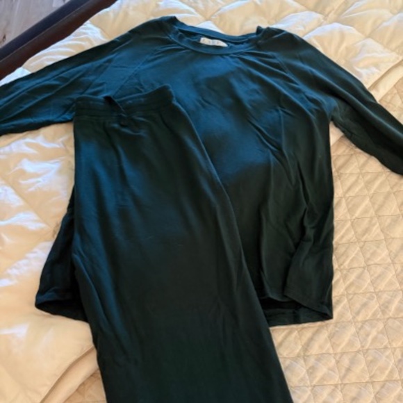 LAKE Pajamas Lounge Set, Conifer, Large - Picture 2 of 5